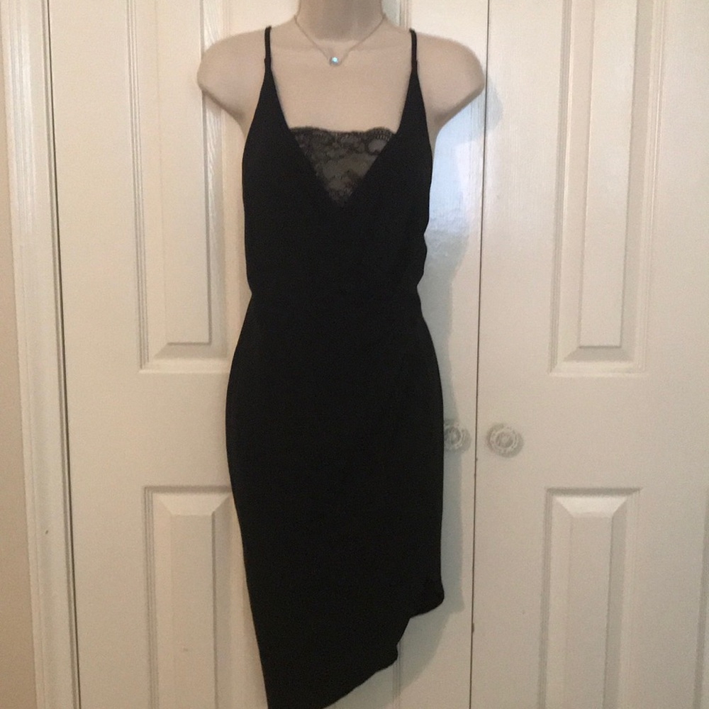 Sexy black dress